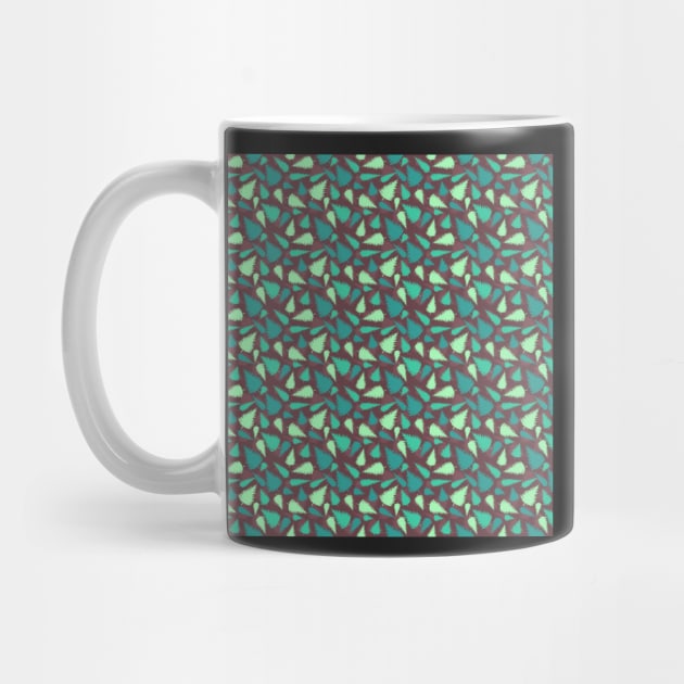 Evergreen PINE tree pattern by PlusAdore